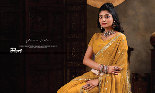 Timeless Elegance – Wedding Sarees That Define Grace by Moyaal